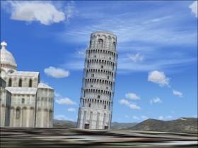 Leaning Tower of Pisa, FSX