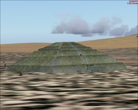 Teotihuacan pyramid, FSX